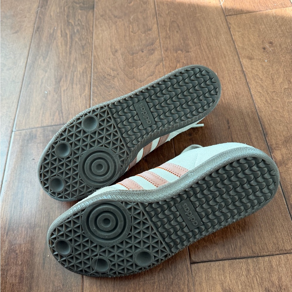 Adidas Sneakers with Pink Accents